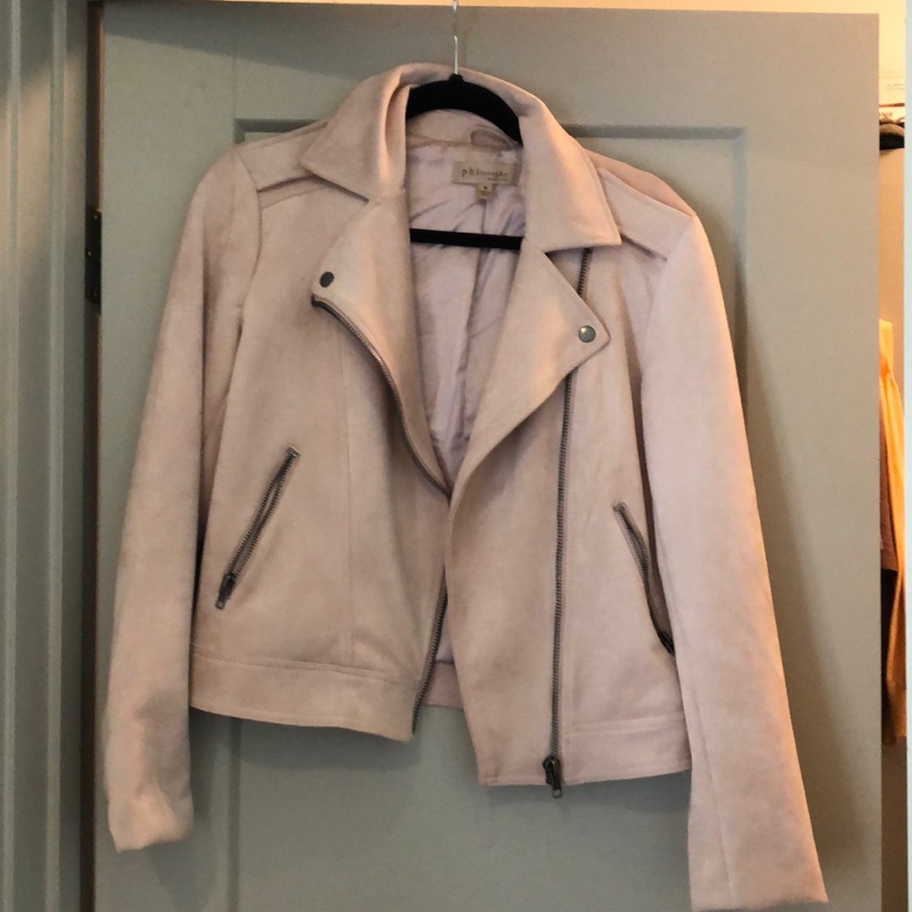Suede Motorcycle Jacket